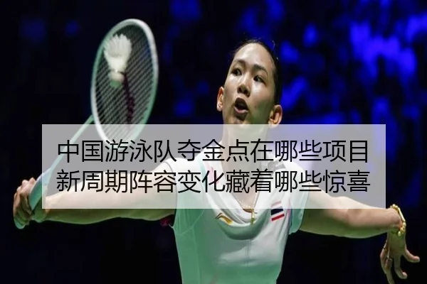 中国游泳队夺金点在哪些项目 新周期阵容变化藏着哪些惊喜
